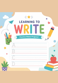 Printable Animal Alphabet Tracing Worksheets — Digital Download PDF