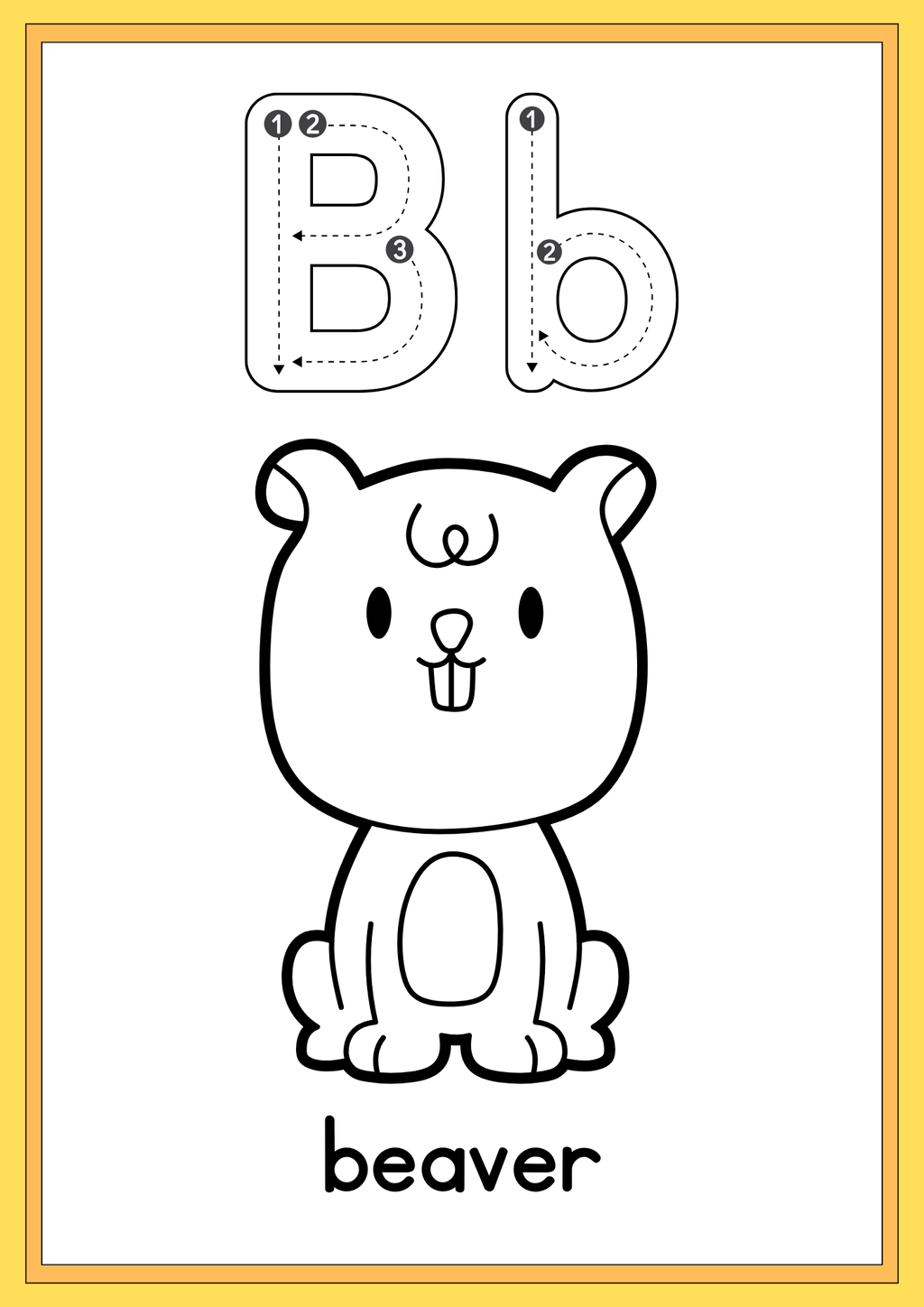 Printable Animal Tracing & Colouring Book — Digital Download PDF