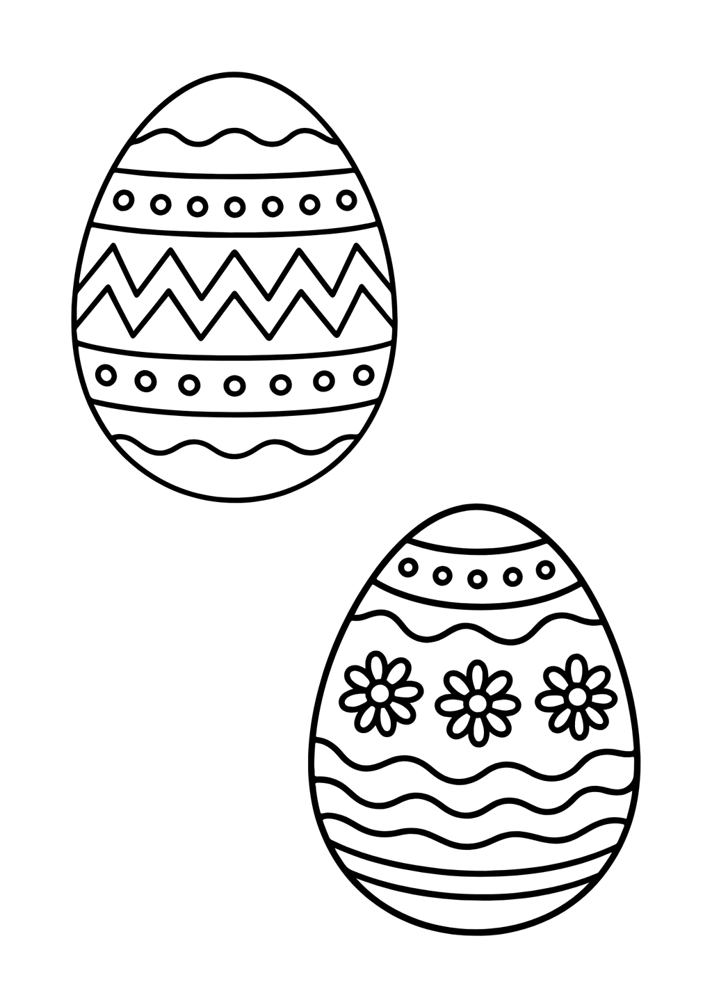 Printable Spring Coloring Book for Kids — Digital Download PDF